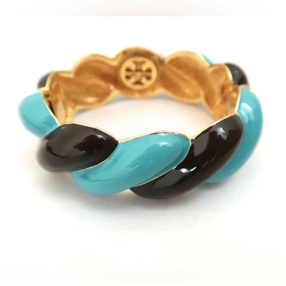Tory Burch Enamel Twist Bracelet